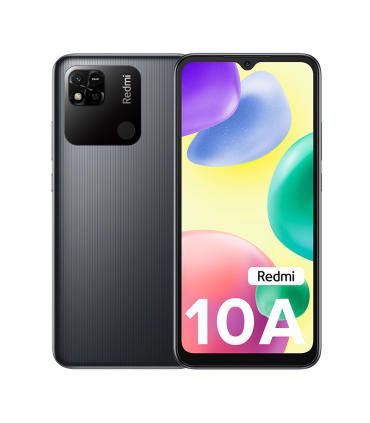گوشی شیائومی مدل Redmi 10A | ظرفیت ۳۲ گیگابایت | رم ۳ گیگابایت - رنگ مشکی | پک گلوبال