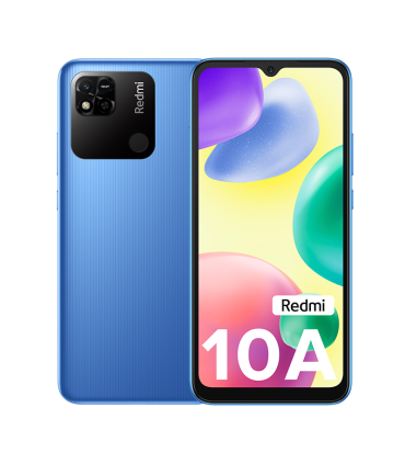 گوشی شیائومی مدل Redmi 10A | ظرفیت ۶۴ گیگابایت | رم ۳ گیگابایت - رنگ آبی | پک گلوبال
