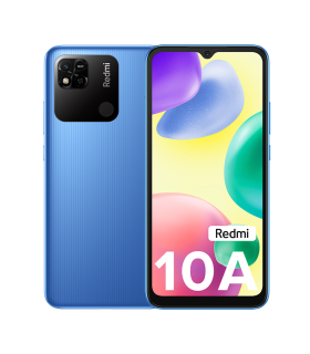گوشی شیائومی مدل Redmi 10A | ظرفیت ۱۲۸ گیگابایت | رم ۶ گیگابایت - رنگ آبی | پک گلوبال
