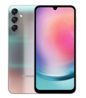 گوشی سامسونگ Galaxy A24 | ظرفیت ۱۲۸ گیگابایت | رم ۸ گیگابایت - رنگ نقرهای