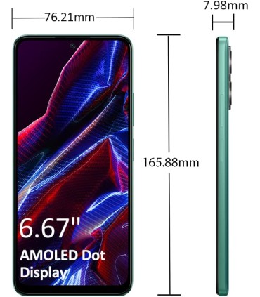 گوشی شیائومی مدل Poco X5 | ظرفیت ۲۵۶ گیگابایت | رم ۸ گیگابایت - رنگ سبز | پک گلوبال