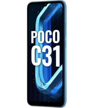 گوشی شیائومی مدل POCO C31 | ظرفیت ۶۴ گیگابایت | رم ۴ گیگابایت - رنگ آبی | پک گلوبال