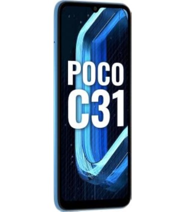 گوشی شیائومی مدل POCO C31 | ظرفیت ۶۴ گیگابایت | رم ۴ گیگابایت - رنگ آبی | پک گلوبال