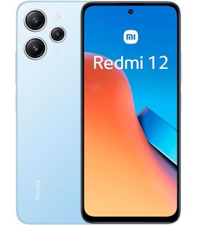 گوشی شیائومی مدل Redmi 12 4G | ظرفیت ۱۲۸ گیگابایت | رم ۸ گیگابایت - رنگ آبی | پک گلوبال