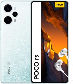 گوشی شیائومی مدل Poco F5 5G | ظرفیت ۲۵۶ گیگابایت | رم ۱۲ گیگابایت - رنگ سفید | پک گلوبال
