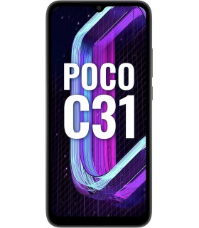 گوشی شیائومی مدل POCO C31 | ظرفیت ۶۴ گیگابایت | رم ۴ گیگابایت - رنگ خاکستری | پک گلوبال