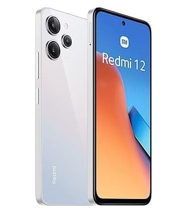 گوشی شیائومی مدل Redmi 12 4G | ظرفیت ۱۲۸ گیگابایت | رم ۸ گیگابایت - رنگ نقره‌ای | پک گلوبال