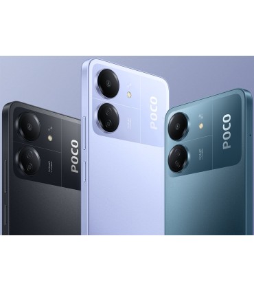 گوشی شیائومی مدل Poco C65 4G | ظرفیت ۱۲۸ گیگابایت | رم ۶ گیگابایت - رنگ آبی | پک گلوبال