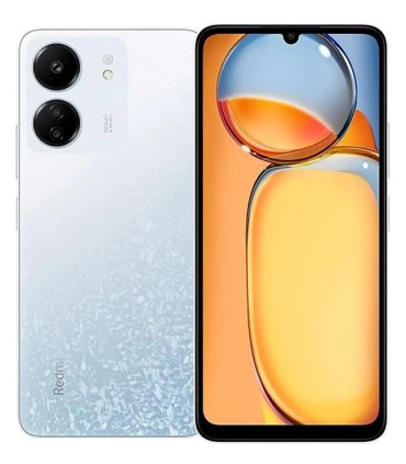 گوشی شیائومی مدل Redmi 13C 4G | ظرفیت ۱۲۸ گیگابایت | رم ۶ گیگابایت - رنگ سفید | پک گلوبال