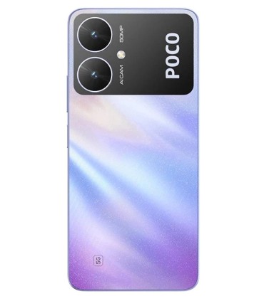 گوشی شیائومی مدل Poco M6 5G | ظرفیت ۱۲۸ گیگابایت | رم ۴ گیگابایت - رنگ آبی | پک گلوبال