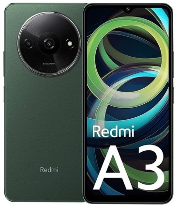 گوشی شیائومی Redmi A3 | رم ۳ گیگابایت | ظرفیت ۶۴ گیگابایت | رنگ سبز‌ زیتونی | پک گلوبال