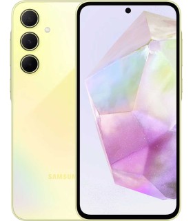 گوشی موبایل سامسونگ مدل Galaxy A35 | ظرفیت ۱۲۸ گیگابایت | رم ۶ گیگابایت | رنگ لیمویی
