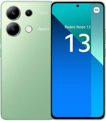 گوشی شیائومی مدل Redmi Note 13 4G | ظرفیت ۲۵۶ گیگابایت | رم ۸ گیگابایت - رنگ سبز | پک گلوبال