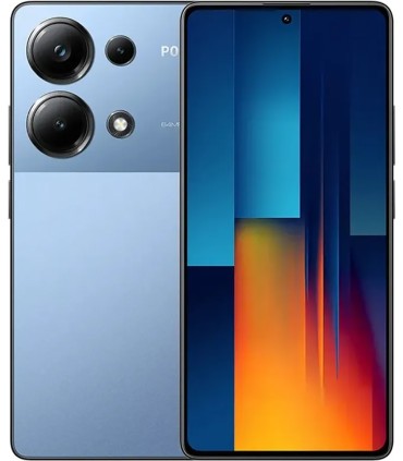 گوشی شیائومی مدل Poco M6 Pro 4G | ظرفیت ۵۱۲ گیگابایت | رم ۱۲ گیگابایت - رنگ آبی | پک گلوبال