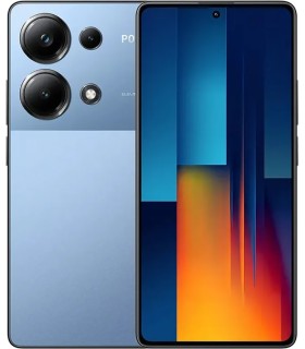گوشی شیائومی مدل Poco M6 Pro 4G | ظرفیت ۲۵۶ گیگابایت | رم ۸ گیگابایت - رنگ آبی | پک گلوبال
