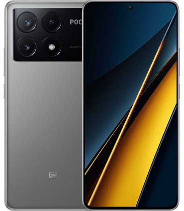 گوشی شیائومی مدل Poco X6 Pro 5G | ظرفیت ۲۵۶ گیگابایت | رم ۸ گیگابایت - رنگ خاکستری | پک گلوبال